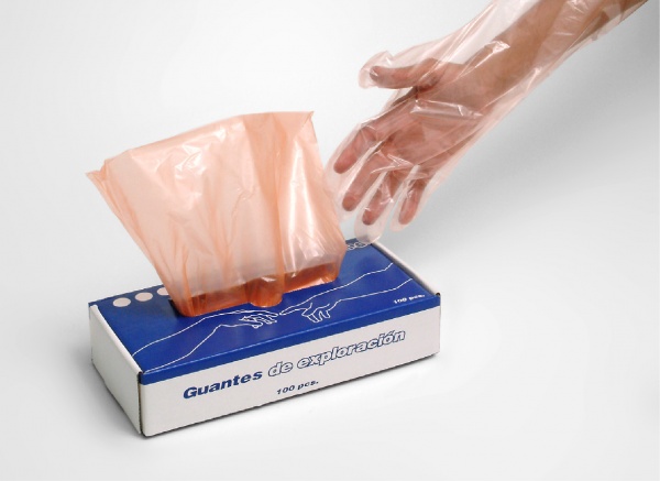 Guante Obstétrico de Exploración Eva Sin Polvo